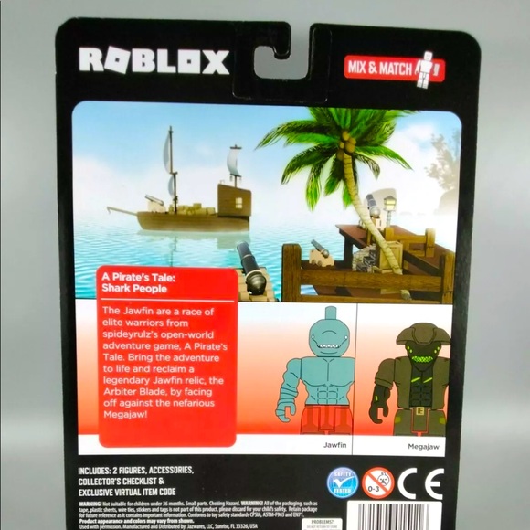 Roblox A Pirates Tale: Shark People Jawfin Mega jaw Shark Swabbie FAST SHIPPING - Picture 3 of 5